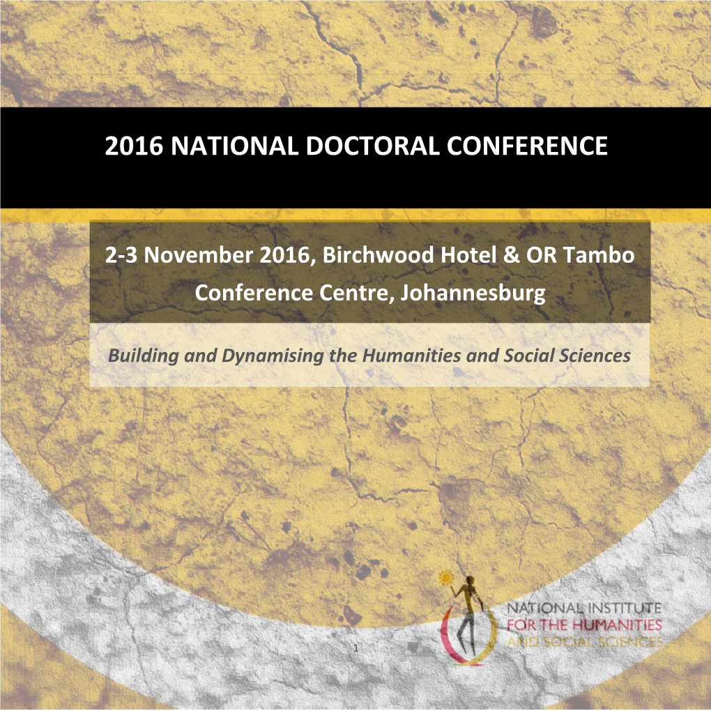 Annual Doctoral Conference 2016