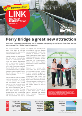 Perry Bridge a Great New Attraction