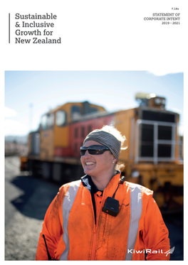 Sustainable & Inclusive Growth for New Zealand
