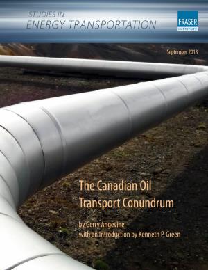 The Canadian Oil Transport Conundrum