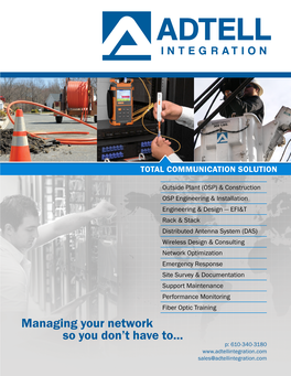 Adtell Integration Services Brochure (PDF)