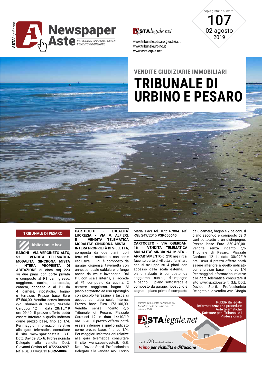 Tribunale Di URBINO E PESARO