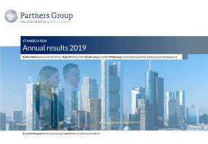 2019 Annual Results