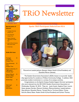 Trio Newsletter