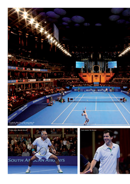 Than 5000 Tennis Lovers Are Seated to the Ceiling of the Royal Albert
