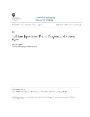 Tolkien's Japonisme: Prints, Dragons, and a Great Wave