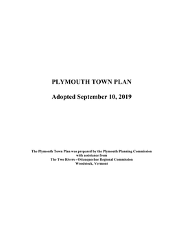 Plymouth Town Plan