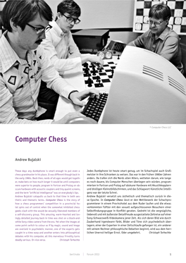 Computer Chess LLC Computer Chess