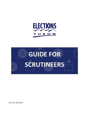 Guide for Scrutineers