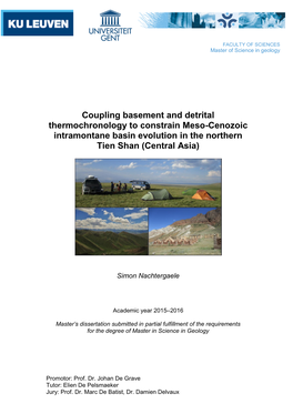 Detrital Thermochronology to Constrain Meso-Cenozoic Intramontane Basin Evolution in the Northern Tien Shan (Central Asia)