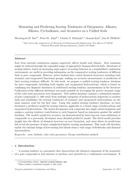 Measuring and Predicting Sooting Tendencies of Oxygenates, Alkanes, Alkenes, Cycloalkanes, and Aromatics on a Unified Scale