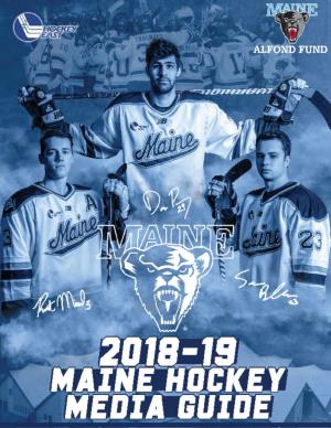 2018-19 University of Maine Men's Hockey Roster Black Bear Breakdown