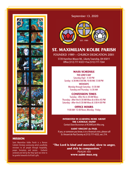 St. Maximilian Kolbe Parish