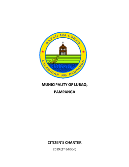Municipality of Lubao, Pampanga Citizen's Charter