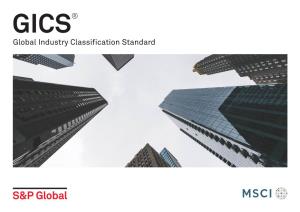 Global Industry Classification Standard Contents