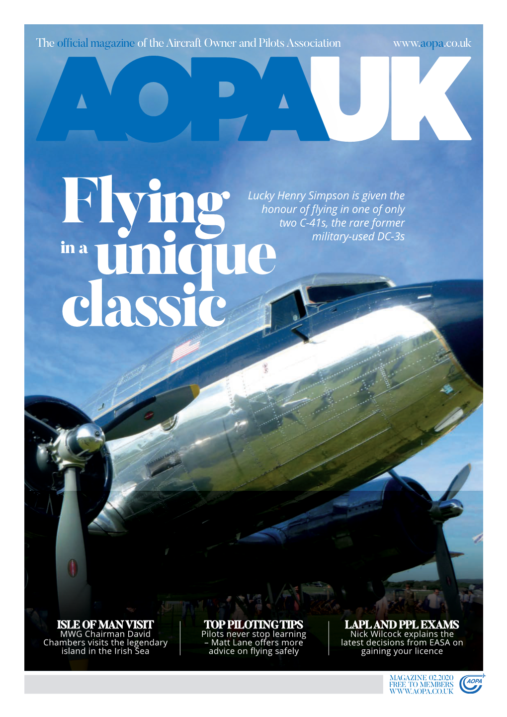 February 2020 AOPA Aircraft Owner and Pilot 04 INSIDE THIS MONTH CONTENTS FEBRUARY 2020