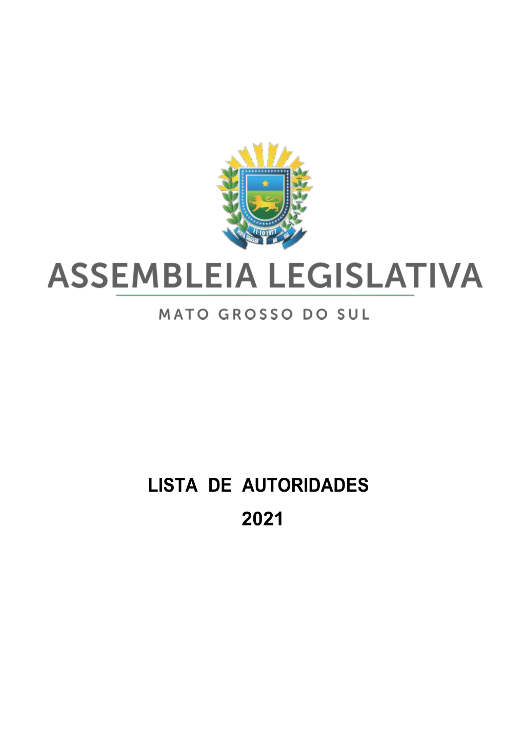 Lista De Autoridades 2021
