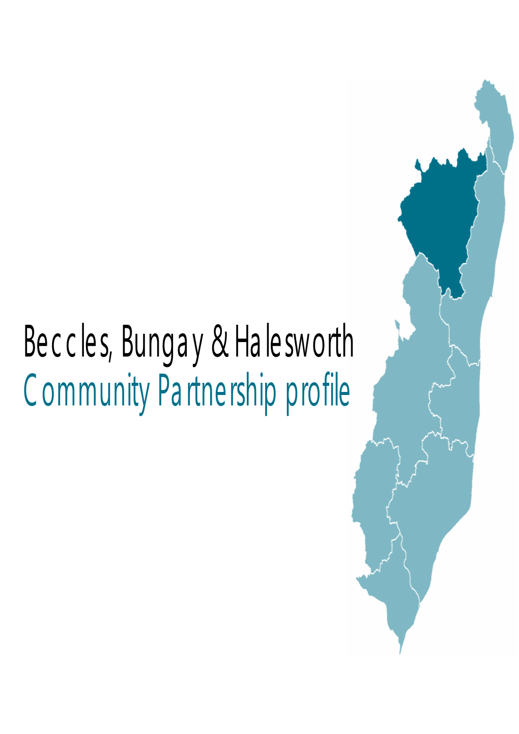 Beccles, Bungay & Halesworth Community Partnership Profile