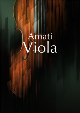 AMATI VIOLA Manual