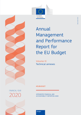 Volume III Technical Annexes VOLUME III — FINANCIAL YEAR 2020 #EUBUDGET