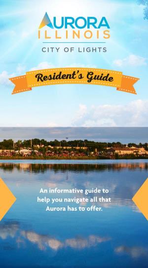 Resident 'S Guide