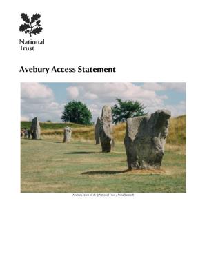 Avebury Access Statement