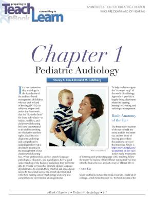 Chapter 1: Pediatric Audiology [PDF]