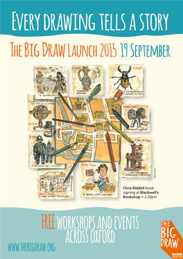 Every Drawing Tells a Story the Big Draw Launch 2015 19 September Adam Dant Adam