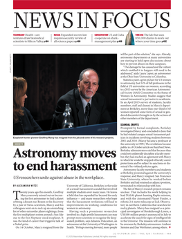 Astronomy Moves to End Harassment