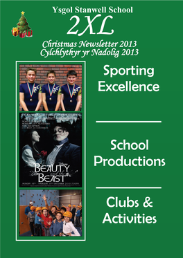 Sporting Excellence Clubs & Activities School Productions