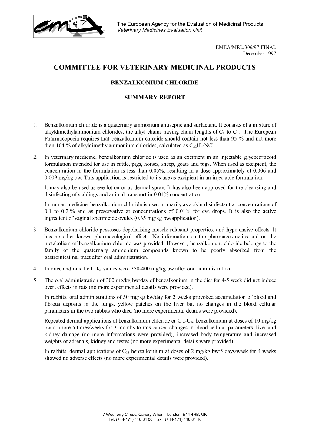 Benzalkonium-Chloride-Summary-Report-Committee-Veterinary-Medicinal-Products En.Pdf