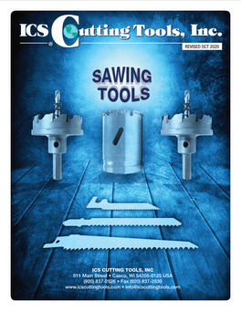 ICS Sawing Tools Catalog