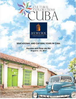 Cultural Explorations Cuba