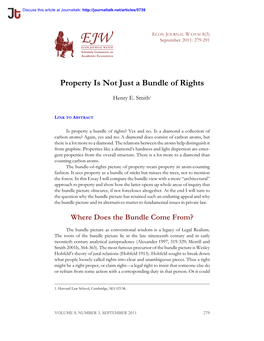 Property,Bundle of Rights,Exclusion