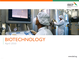 BIOTECHNOLOGY April 2010