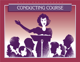 The Conducting Manual of the Basic Music Course