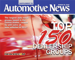 Top 150 Dealership Groups-FINAL.Indd