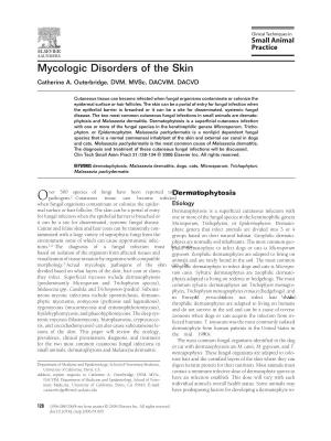 Mycologic Disorders of the Skin Catherine A
