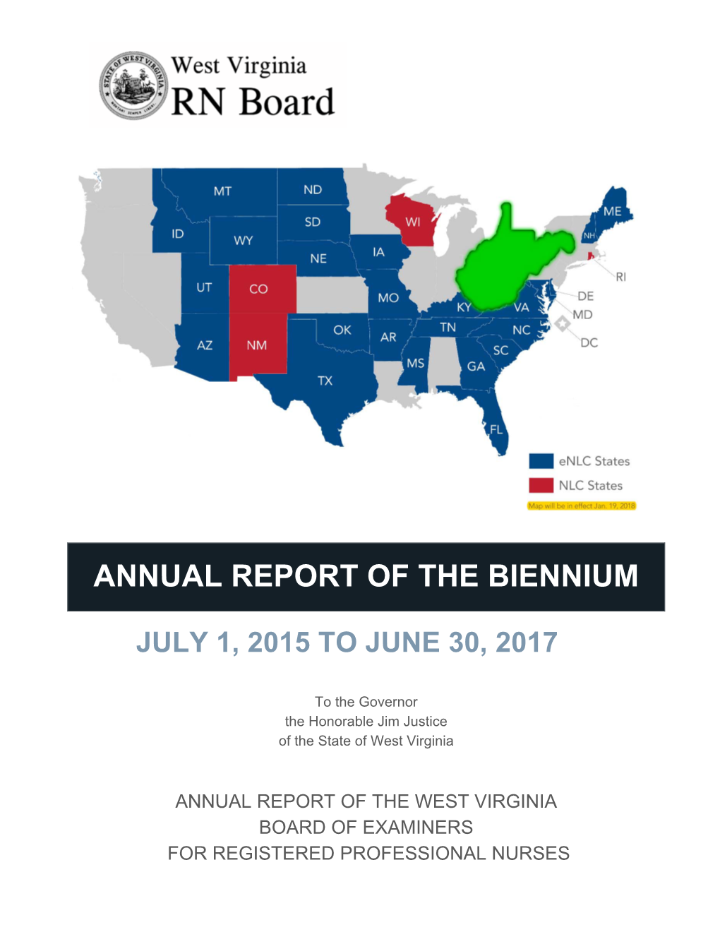 Annual Report of the Biennium