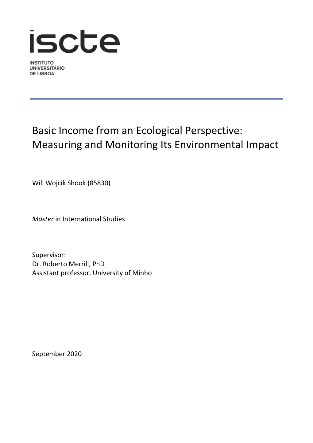 Measuring and Monitoring Its Environmental Impact