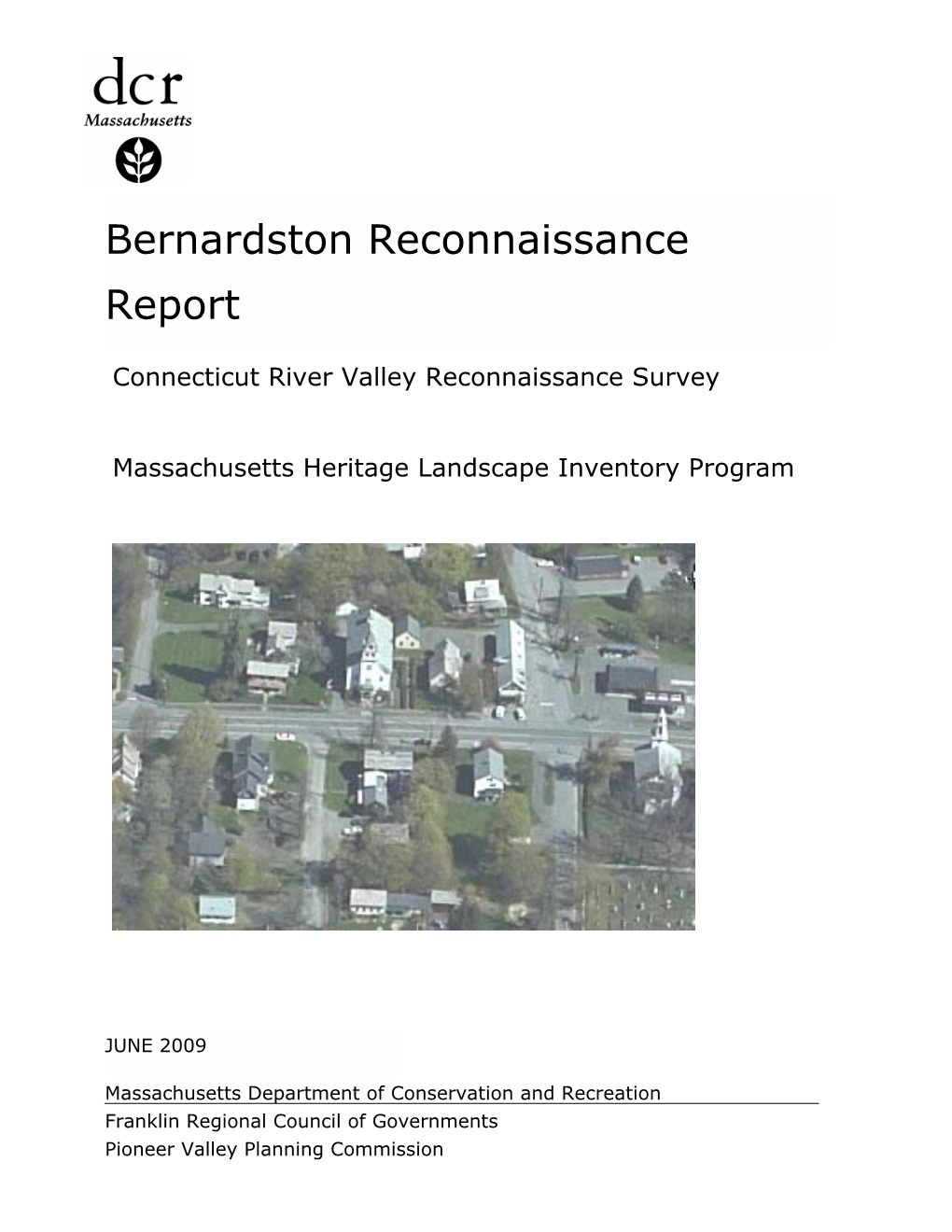 Bernardston Reconnaissance Report