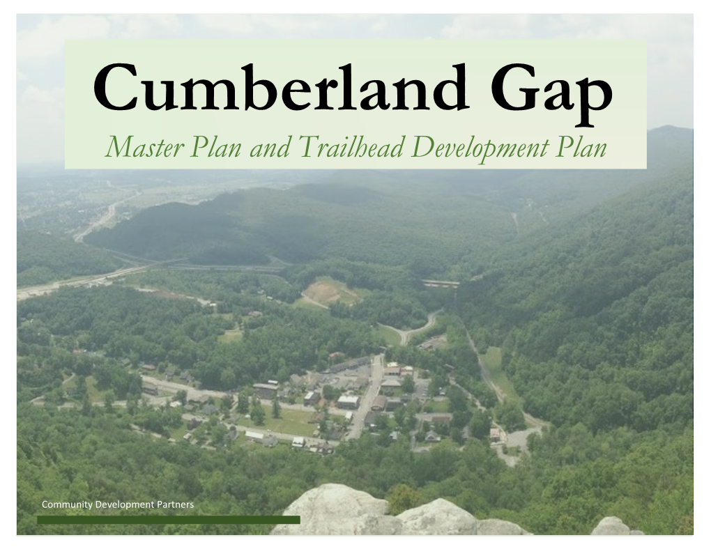 Cumberland Gap Master Plan and Trailhead Development Plan