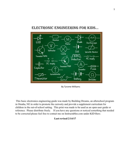 Electronic Engineering for Kids…