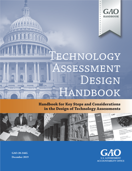 Gao-20-246G, Technology Assessment Design Handbook