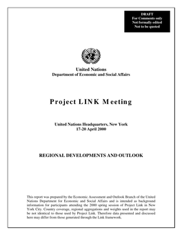 Project LINK Meeting