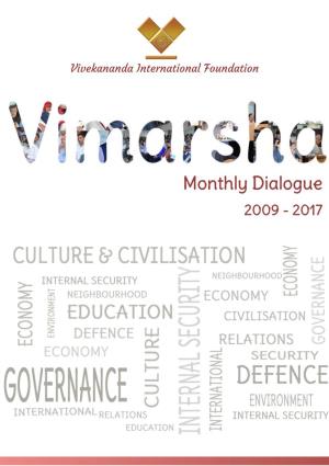 Vimarsha at a Glance (2009-2017)