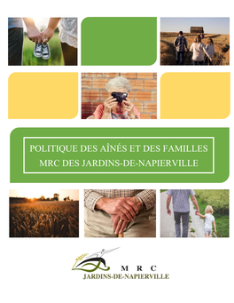 Politique Des Aînés Et Des Familles De La MRC Des Jardins-De-Napierville