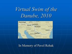 Virtual Swim of the Danube, 2010