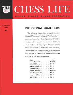 Interzonal Qualifiers