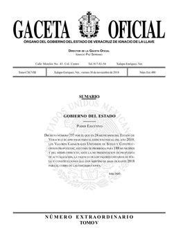 Valores Unitarios Para Suelo Del Municipio De Veracruz 2019